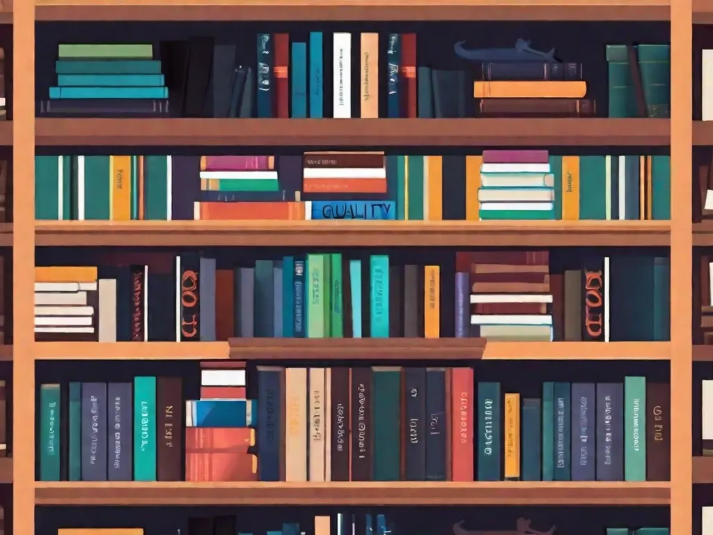 Descrição da imagem: Um close-up de uma estante de livros repleta de literatura diversa, exibindo títulos que exploram questões de gênero. Os livros vão desde clássicos até obras contemporâneas, representando diferentes gêneros e perspectivas. A imagem simboliza o poder da literatura em abordar e discutir temas relacionados ao gênero, promovendo compreens