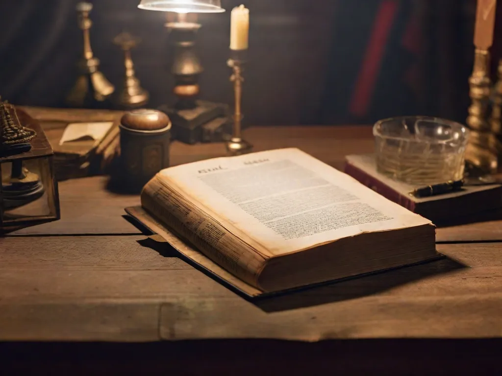 Descrição da imagem: Uma fotografia em close-up de uma cópia desgastada de