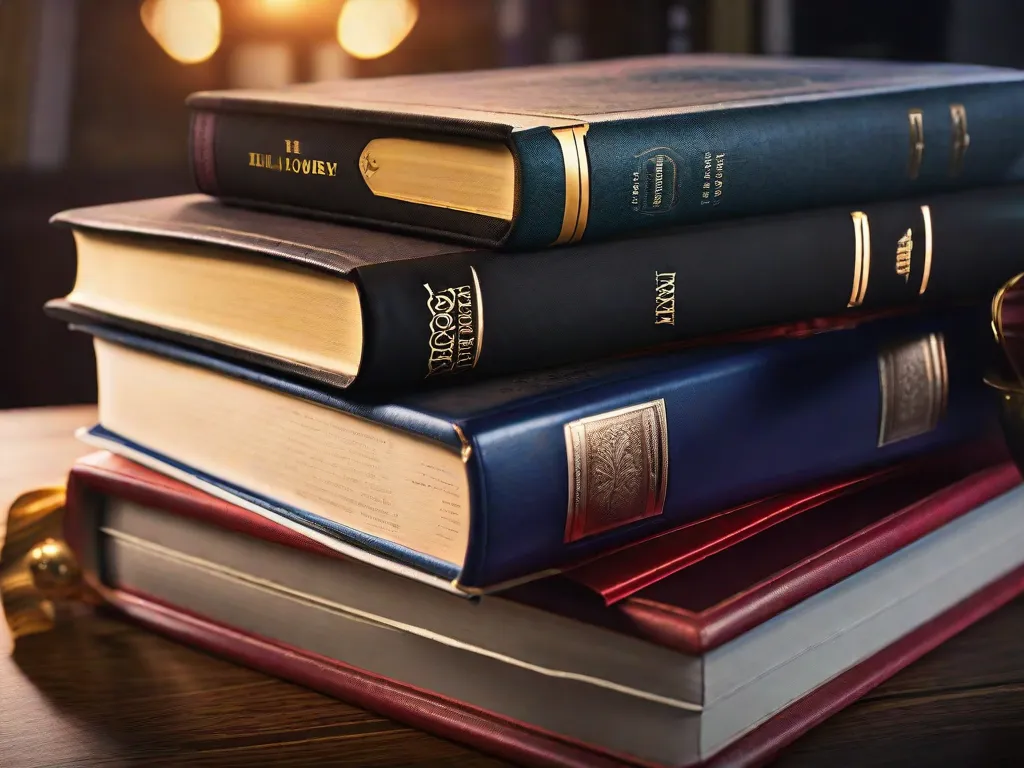 Uma imagem em close-up de três livros empilhados um em cima do outro, representando uma trilogia cativante. Cada livro tem um design de capa único, mostrando os diferentes mundos e personagens dentro da série. Os títulos são exibidos de forma proeminente, convidando os leitores a embarcarem em uma jornada literária épica.