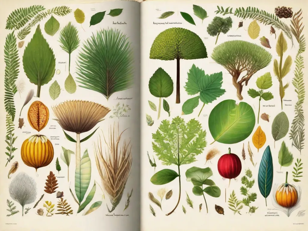 A imagem retrata um livro aberto com páginas feitas de folhas de árvores, simbolizando a ligação entre a literatura e a natureza. Dentro do livro, há uma ilustração colorida de um grupo de indígenas, representando a diversidade das vozes indígenas no Brasil.