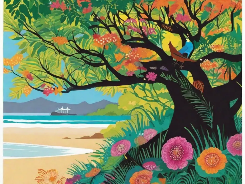 Um livro aberto com páginas preenchidas por palavras delicadas e fluídas, formando versos que dançam no papel. A poesia é como um jardim encantado, cheio de cores e emoções, enquanto a prosa é um rio tranquilo, fluindo em frases que contam histórias com simplicidade.
