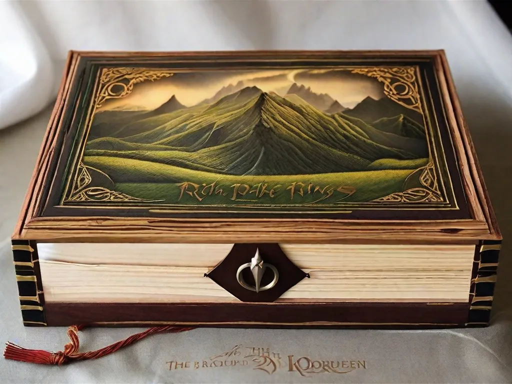 Uma caixa de madeira repleta de uma encantadora coleção dos livros