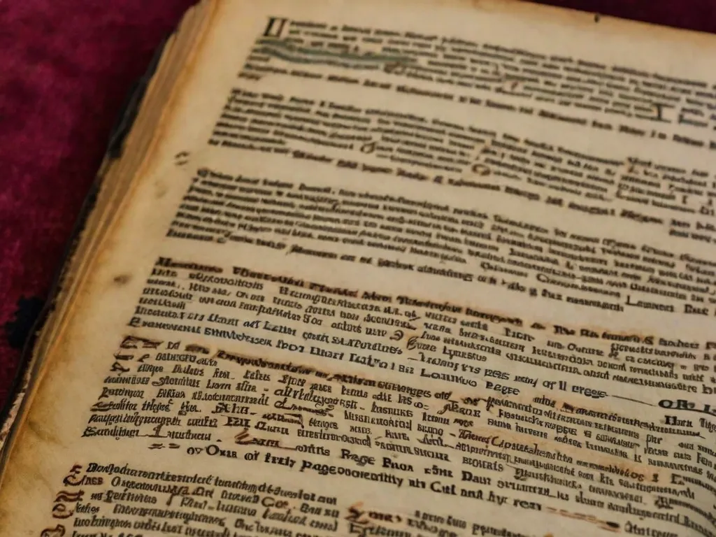 Descrição da imagem: Uma fotografia em close-up de um dicionário bastante usado, aberto na página com a entrada para