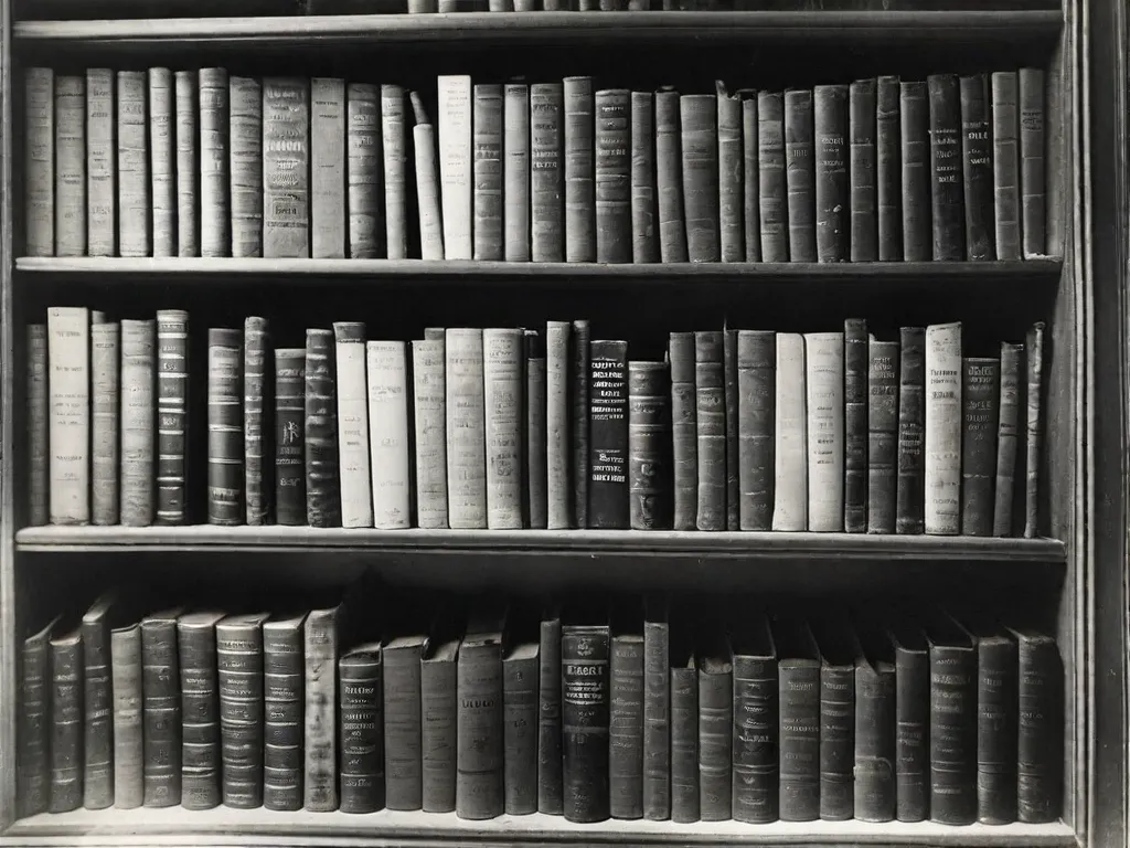 Descrição da imagem: Uma fotografia em close-up de um livro desgastado com capa de couro, com o nome