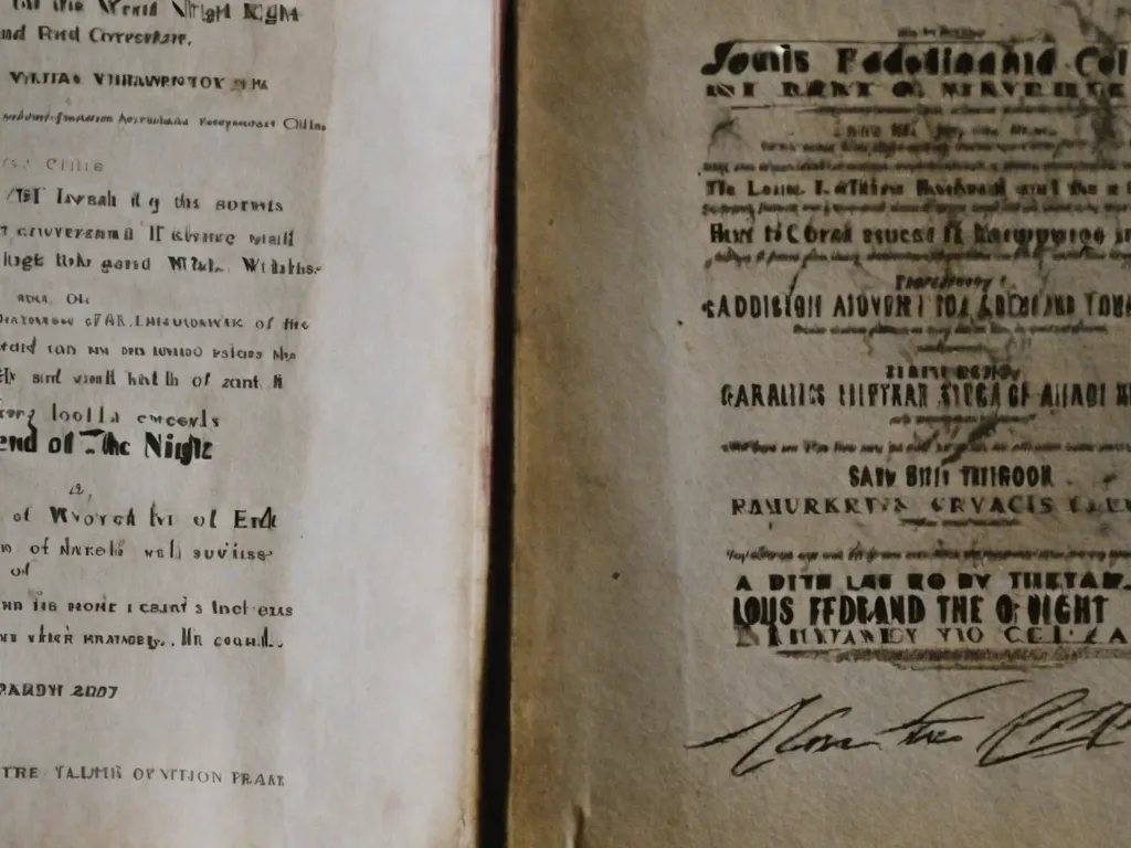 Descrição da imagem: Uma fotografia em close-up de uma capa de livro desgastada e esfarrapada com o título 