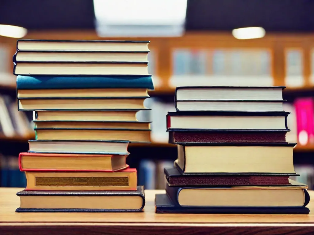 Descrição da Imagem: Um close-up de uma pilha de livros didáticos de psicologia, organizados de forma ordenada em uma mesa de madeira. Os livros estão abertos, revelando trechos destacados e anotações escritas à mão, simbolizando a extensa pesquisa e estudo necessários para uma tese de psicologia ou TCC (Trabalho de Conclusão de Curso). A imagem captura a ded