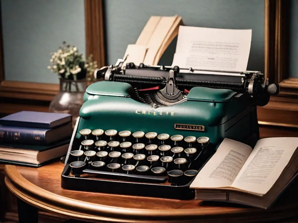 Descrição:
Uma imagem em close-up de um livro desgastado com capa de couro e o título