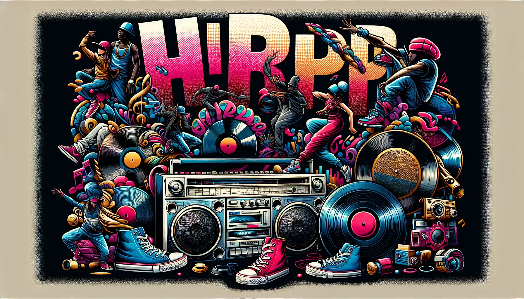 O Hip Hop é um movimento cultural que se originou nas comunidades negras e latinas nos Estados Unidos, principalmente nas décadas de 1970 e 1980. Suas raízes históricas estão profundamente ligadas às experiências e lutas dessas comunidades.

A cultura do Hip Hop surgiu como uma forma de expressão artística e política, que abrange quatro elementos principais: o rap (música falada), o DJ