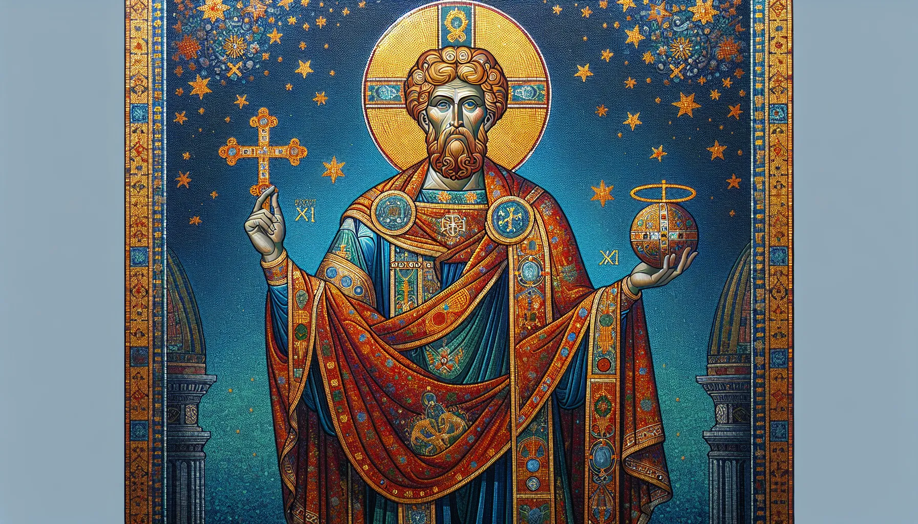 A arte bizantina é um estilo artístico que se desenvolveu no Império Bizantino, entre os séculos IV e XV. Essa forma de arte é caracterizada por sua rica ornamentação, uso de cores vibrantes e representações religiosas.

Um dos aspectos mais marcantes da arte bizantina são os símbolos e significados presentes em suas obras. A religião cristã desempenhou um papel fundamental na cultura biz
