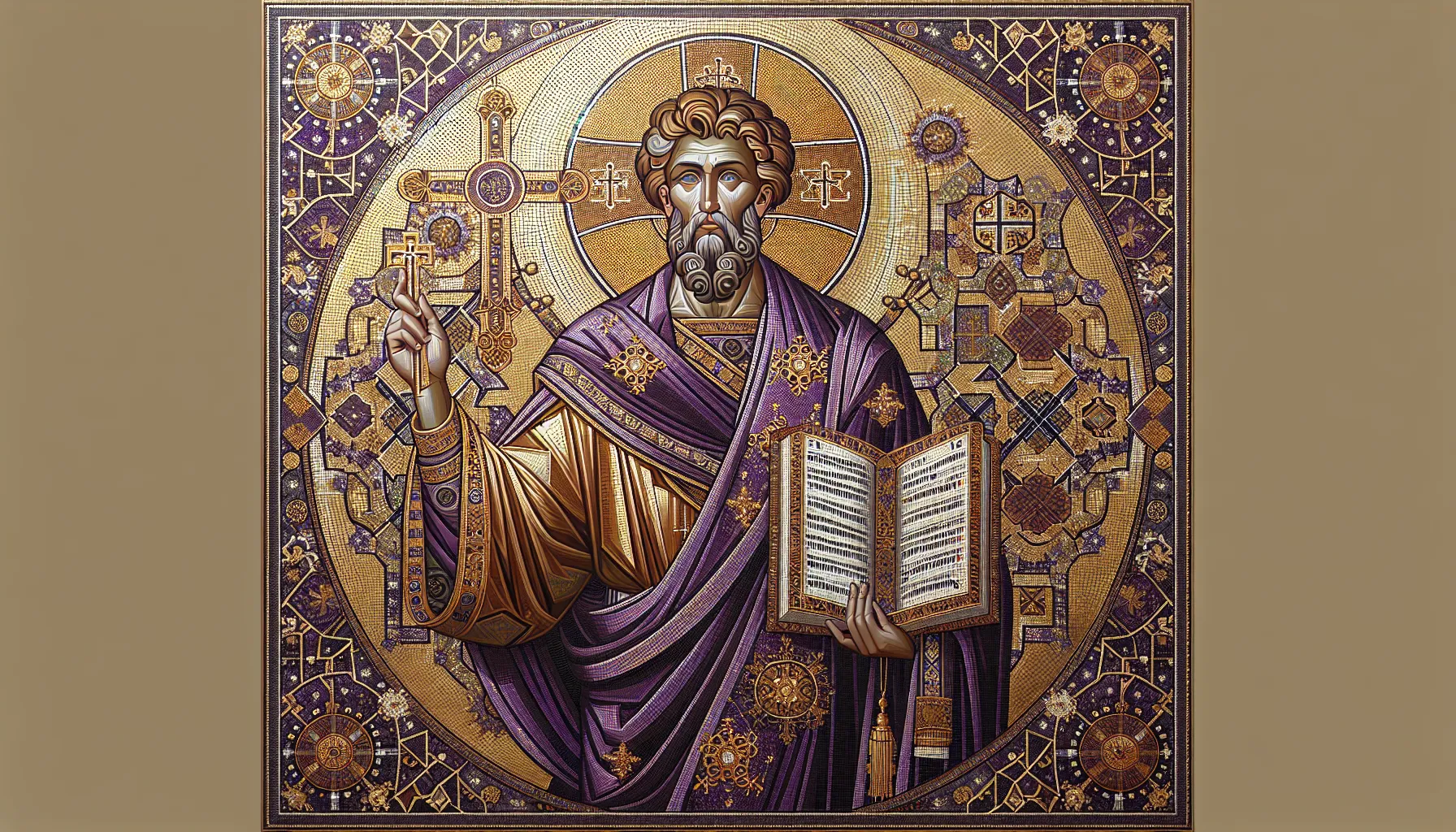 A arte bizantina é um estilo artístico que se desenvolveu no Império Bizantino, entre os séculos IV e XV. Essa forma de arte é caracterizada por sua rica ornamentação, uso de cores vibrantes e representações religiosas. Ao estudar a arte bizantina, é importante compreender os símbolos e significados presentes em suas obras.

Uma das características mais marcantes da arte bizantina é a